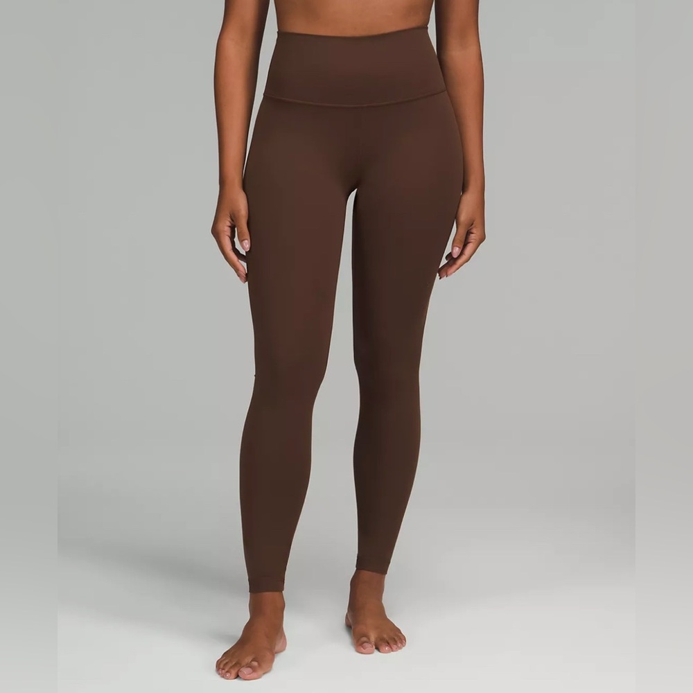 Brown lululemon 28” legging